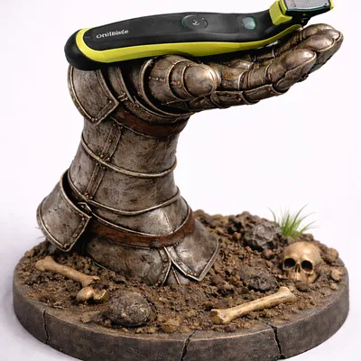 Giá Đỡ Philips OneBlade Găng Tay Giáp (Armored Gauntlet Philips OneBlade Holder)