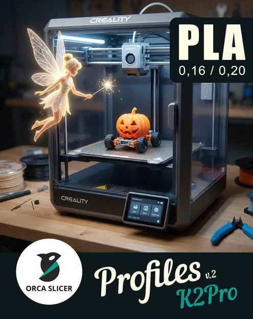 Profile cho Creality K2Pro (OrcaSlicer) dùng PLA - Image 1