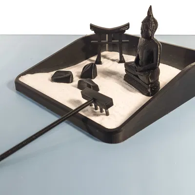 Bộ Mô Hình Đền Thiền Zen Mini (Miniature Zen Temple Set)