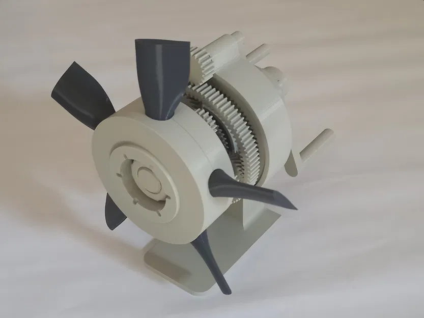 Cơ cấu Cánh Quạt Biến Bước (Variable Pitch Propeller Mechanism) - Image 2