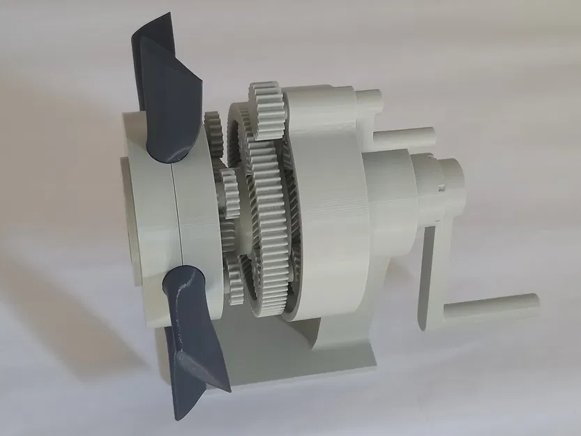 Cơ cấu Cánh Quạt Biến Bước (Variable Pitch Propeller Mechanism) - Image 4