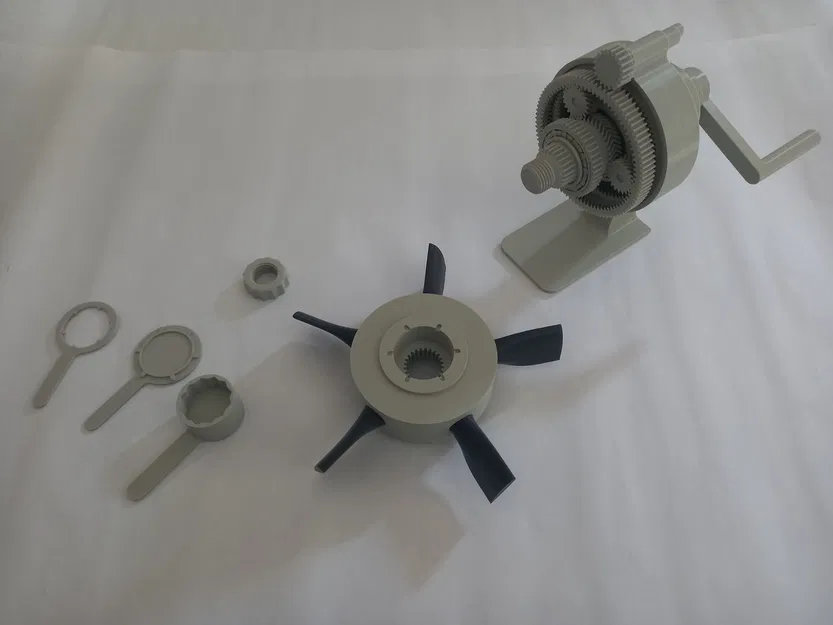 Cơ cấu Cánh Quạt Biến Bước (Variable Pitch Propeller Mechanism) - Image 7