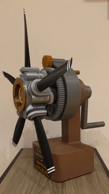 Cánh dài hơn & đế lớn hơn kèm bảng cho Variable Pitch Propeller Mechanism (Chris B) - Image 1