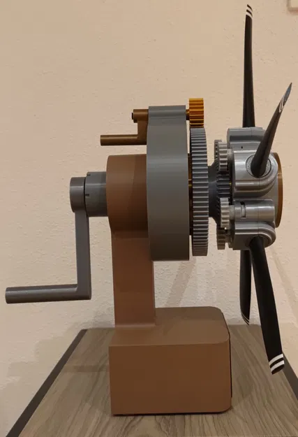 Cánh dài hơn & đế lớn hơn kèm bảng cho Variable Pitch Propeller Mechanism (Chris B) - Image 6