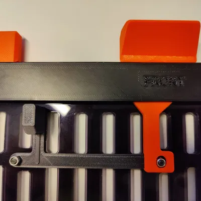 Prusa Core One +: Tay cầm nắp trên nam châm (remix) không che khe gió