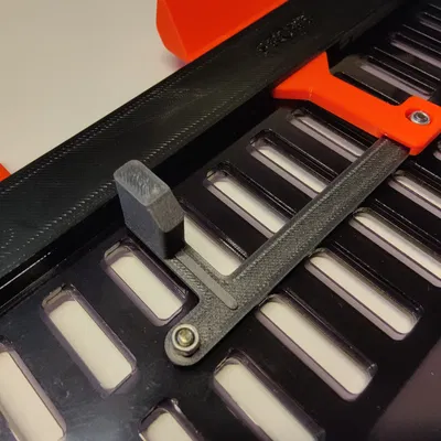 Prusa Core One +: Tay cầm nắp trên nam châm (remix) không che khe gió