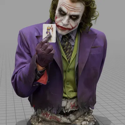 Joker (Heath Ledger) – Tượng Bust