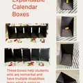 Hộp lịch (Calendar Boxes) cho người khiếm thị - Thumbnail 1
