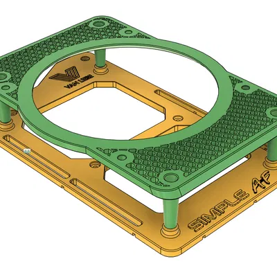 Ngàm gắn BTT M8P V2.0 cho Creality K1/K1C