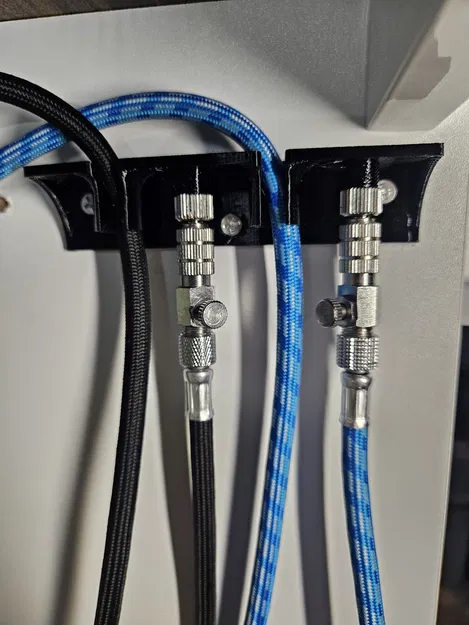 Giá giữ ống airbrush quick connect ren 1/8 BSP cho ống chuẩn 1/8 - Image 1