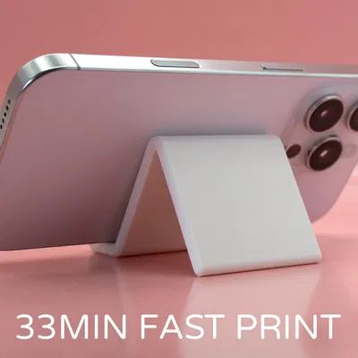 Kệ đỡ điện thoại tối giản cong B - Pork3D.com