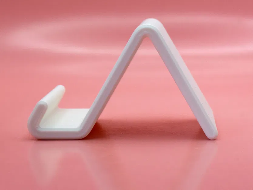 Kệ đỡ điện thoại tối giản cong B - Pork3D.com - Image 3