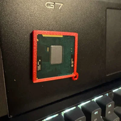 Móc Khóa CPU 3D Độc Đáo - Quà Tặng Công Nghệ
