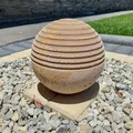 Khuôn đúc bê tông quả cầu mặt trời trang trí sân vườn (Concrete Garden Sun Orb Mould) - Thumbnail 1