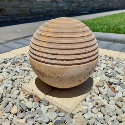 Khuôn đúc bê tông quả cầu mặt trời trang trí sân vườn (Concrete Garden Sun Orb Mould)