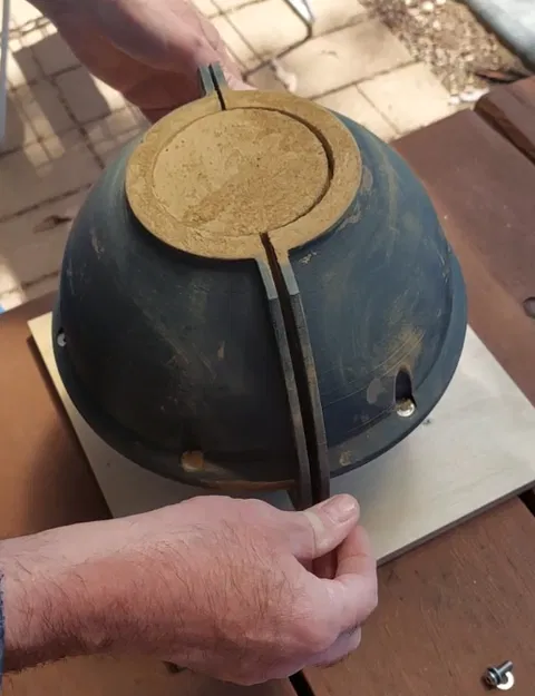 Khuôn đúc bê tông quả cầu mặt trời trang trí sân vườn (Concrete Garden Sun Orb Mould) - Image 3