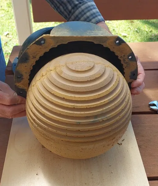 Khuôn đúc bê tông quả cầu mặt trời trang trí sân vườn (Concrete Garden Sun Orb Mould) - Image 5