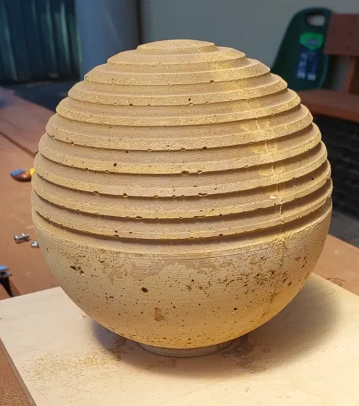 Khuôn đúc bê tông quả cầu mặt trời trang trí sân vườn (Concrete Garden Sun Orb Mould) - Image 6