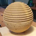 Khuôn đúc bê tông quả cầu mặt trời trang trí sân vườn (Concrete Garden Sun Orb Mould) - Thumbnail 6