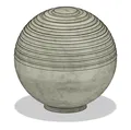 Khuôn đúc bê tông quả cầu mặt trời trang trí sân vườn (Concrete Garden Sun Orb Mould) - Thumbnail 7