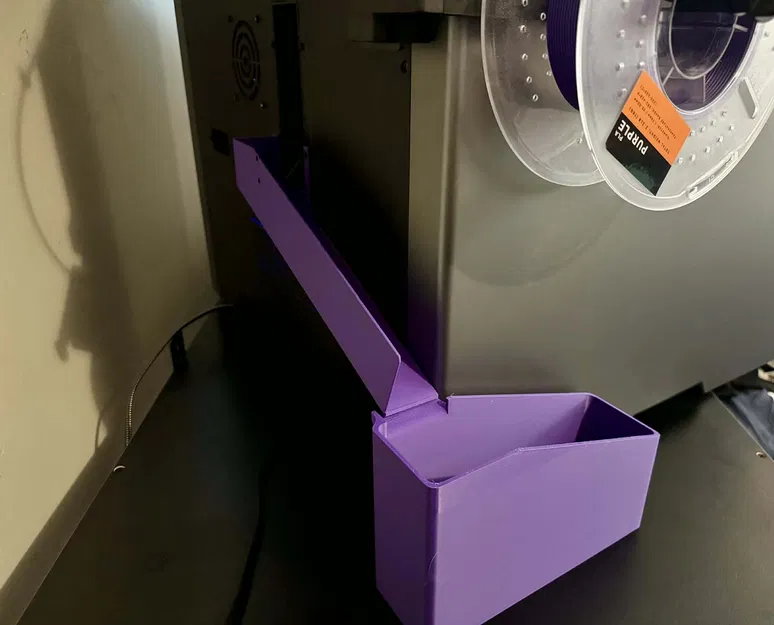 Poop catcher chỉnh sửa để dùng với Qidi Max4 - Image 1