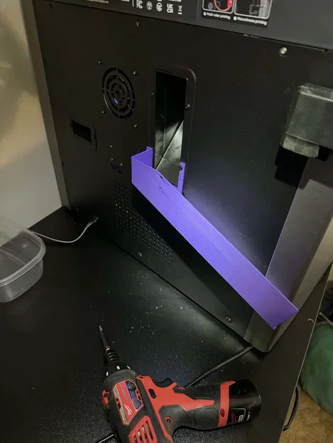 Poop catcher chỉnh sửa để dùng với Qidi Max4 - Image 3