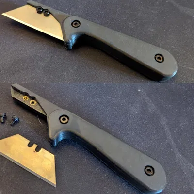 Dao rọc giấy (Razor Blade/Utility Knife) dùng heat-set insert M3