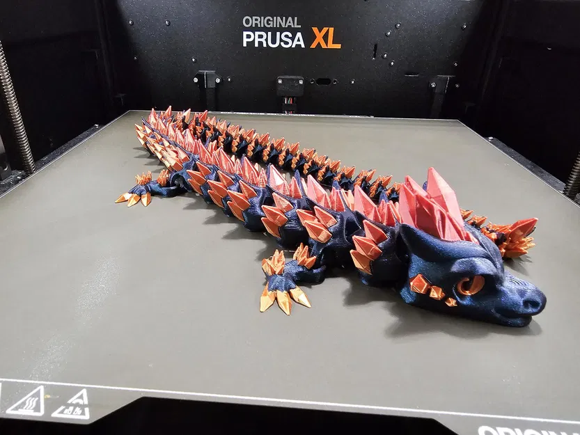 Rồng Pha Lê Khớp Nối Updated Saber3D (100% 2 màu no brim) - Fix XL 2T - Image 1