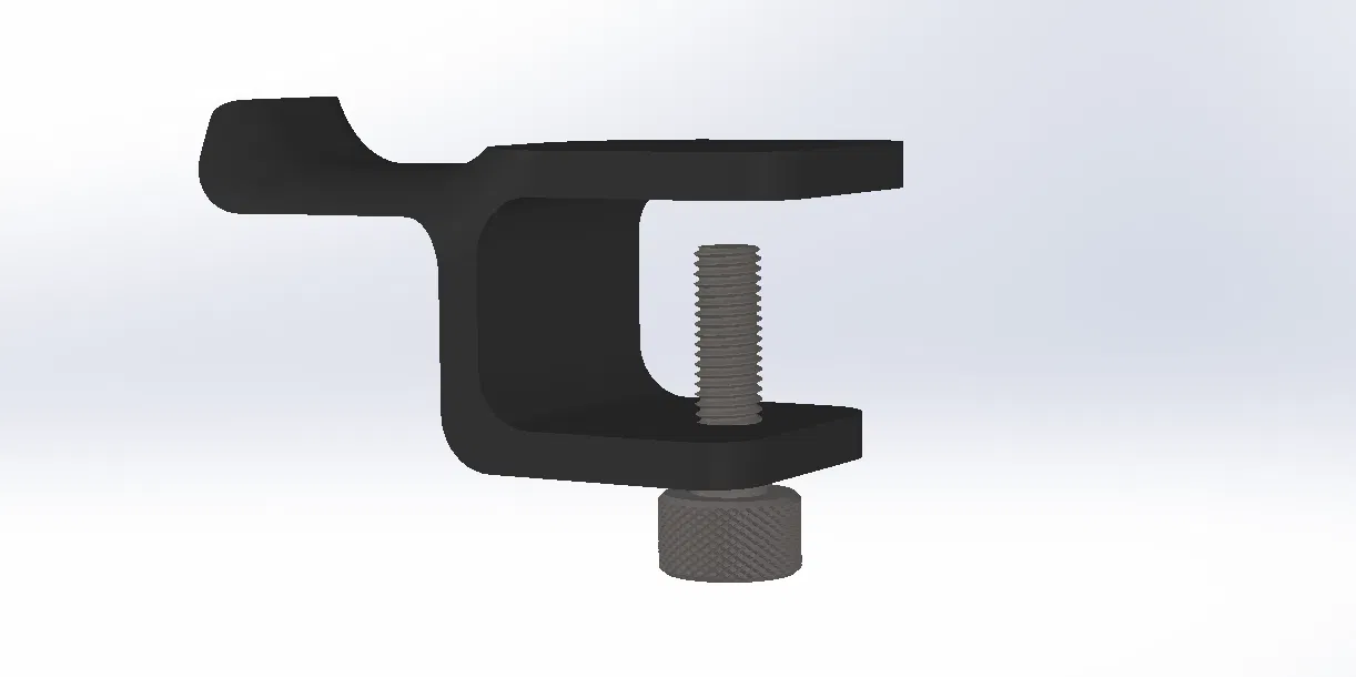 Kệ treo Headset kẹp bàn (Headset Stand with Clamp for Desks) - Image 1