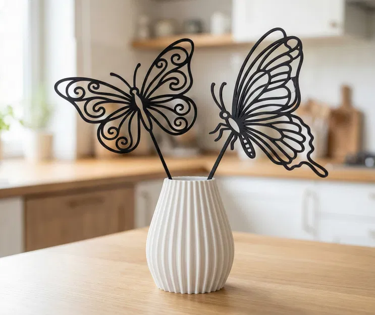 Cọc cắm Bướm – Trang trí thanh lịch cho vườn & bình hoa - Image 7