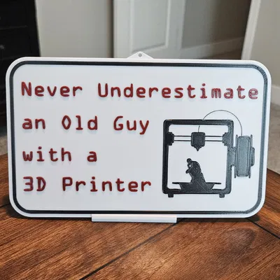 Đừng bao giờ xem thường một ông già có máy in 3D