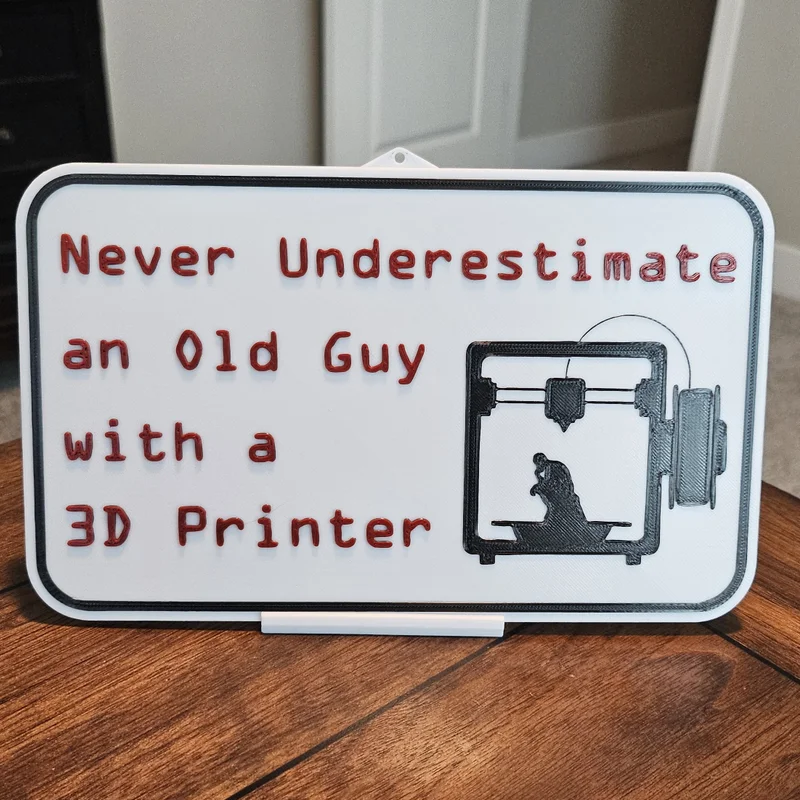 Đừng bao giờ xem thường một ông già có máy in 3D