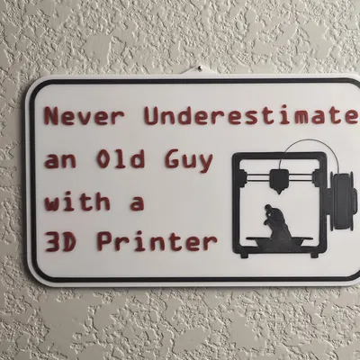 Đừng bao giờ xem thường một ông già có máy in 3D