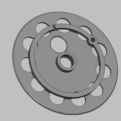 Cuộn Cước Câu Cá Mùa Đông Tự In 3D
