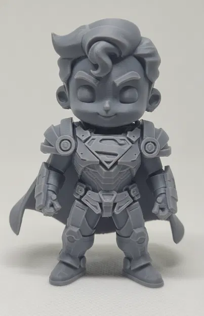 Mô Hình Chibi Superman Giáp Khoa Học Viễn Tưởng Siêu Ngầu - Image 1