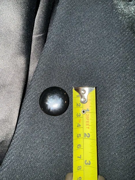 Nút Áo Khoác 30mm In 3D - Thay Thế Hoặc Tùy Chỉnh - Image 1