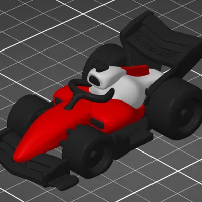 Mô Hình Xe Đua F1 2026 Hoạt Hình - In 3D Dễ Dàng