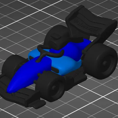 Mô Hình Xe Đua F1 2026 Hoạt Hình - In 3D Dễ Dàng