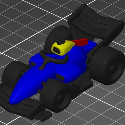Mô Hình Xe Đua F1 2026 Hoạt Hình - In 3D Dễ Dàng 5