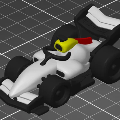 Mô Hình Xe Đua F1 2026 Hoạt Hình - In 3D Dễ Dàng 6