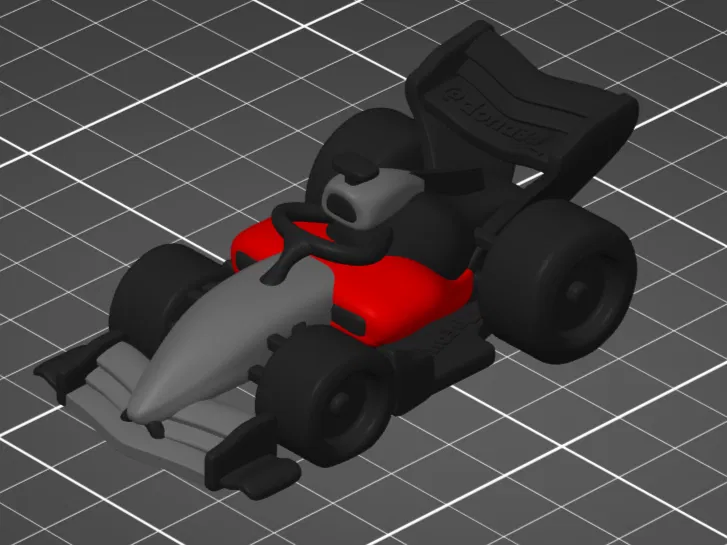 Mô Hình Xe Đua F1 2026 Hoạt Hình - In 3D Dễ Dàng - Image 8