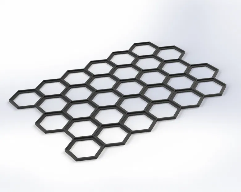 Lưới Hex Modular DND 6x5 - Image 1