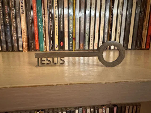 Mô Hình Chìa Khóa Chúa Jesus 3D Độc Đáo - Image 3