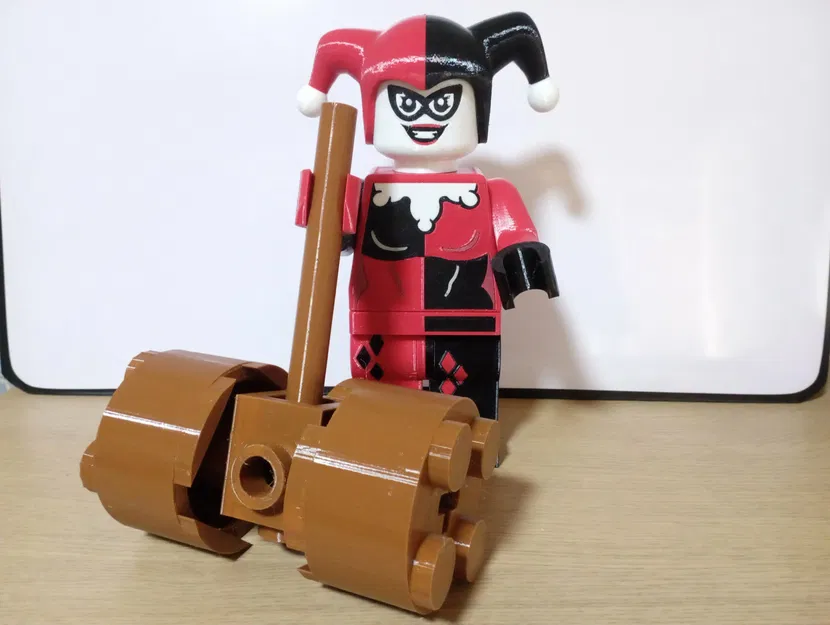 Mô Hình Harley Quinn Minifigure Khổng Lồ - In 3D - Image 1