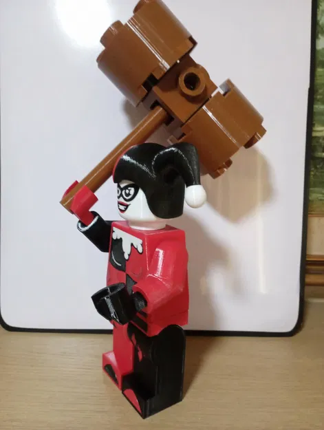 Mô Hình Harley Quinn Minifigure Khổng Lồ - In 3D - Image 2