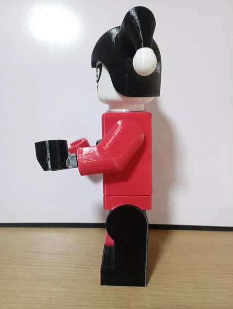 Mô Hình Harley Quinn Minifigure Khổng Lồ - In 3D - Image 6