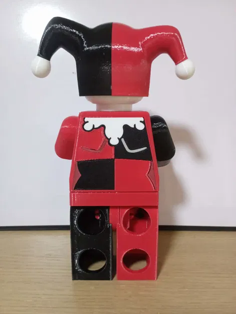 Mô Hình Harley Quinn Minifigure Khổng Lồ - In 3D - Image 7