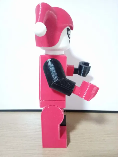Mô Hình Harley Quinn Minifigure Khổng Lồ - In 3D - Image 8