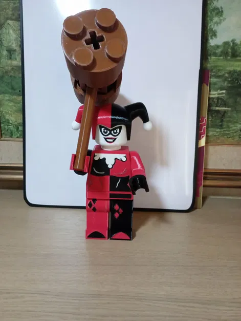 Mô Hình Harley Quinn Minifigure Khổng Lồ - In 3D - Image 9