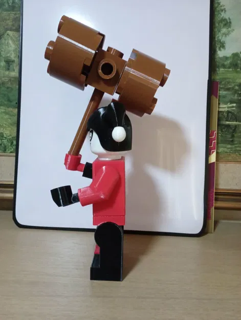 Mô Hình Harley Quinn Minifigure Khổng Lồ - In 3D - Image 10